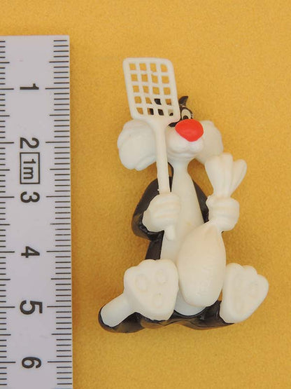 Sylvestre Tapette - Kinder Bugs Bunny & Co - Figurine 1991 Vintage