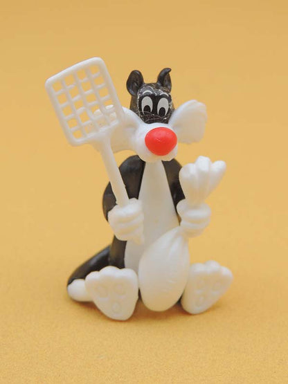 Sylvestre Tapette - Kinder Bugs Bunny & Co - Figurine 1991 Vintage