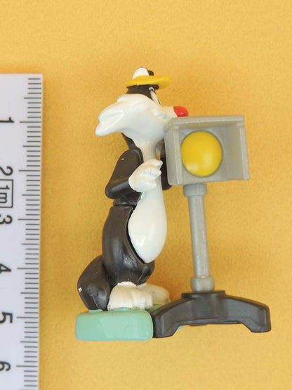 Sylvestre Chef Lumière - Kinder Looney Tunes Cinéma - Figurine 2002 Vintage