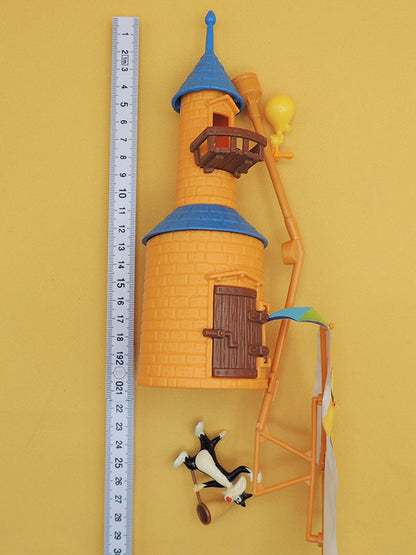Kinder Maxi - Sylvestre & La Tour - Jouet Mécanique Vintage 1997