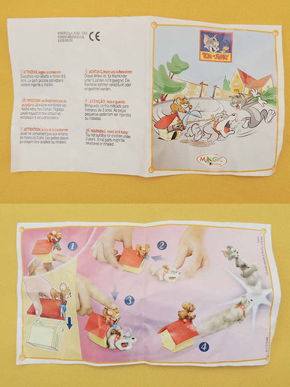 Kinder Maxi - Tom & Jerry Niche du Chien - Jouet Mécanique Vintage (2003)