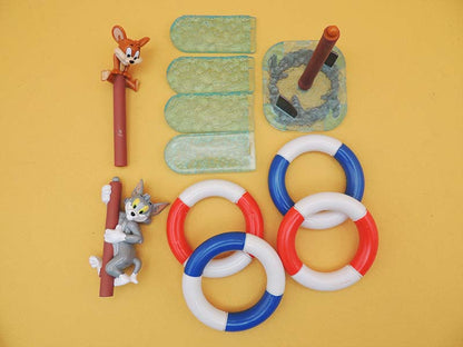 KINDER Maxi - Jouet Vintage Tom & Jerry - Jeux des Anneaux 2004