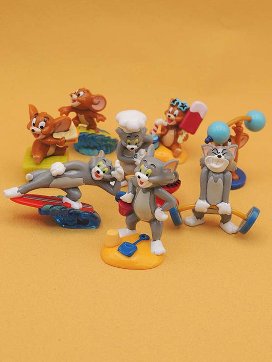 Tom & Jerry - Série 8 Figurines - Kinder Surprise Vintage 2003