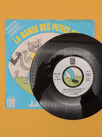 La Danse Des Petits Chats - J.J Lionel 1981 - Vinyl 45 tours