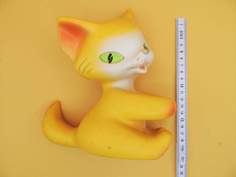 Lacoste - Chat Jaune - Pouet Vintage 60's