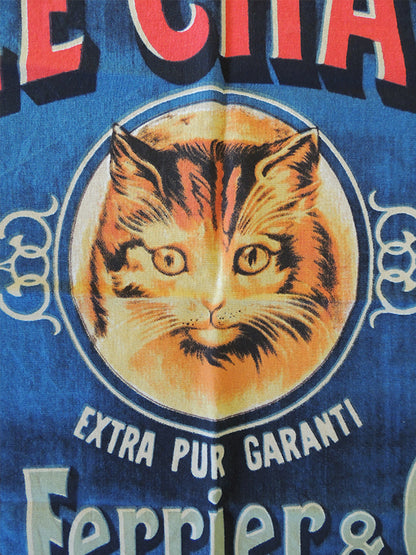 Torchon de Cuisine - Savon Le Chat - Esprit Vintage 45x62