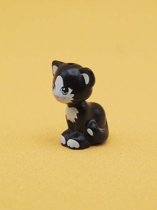 Chat Noir & Blanc - Figurine Lego Friends Tuxedo Cat