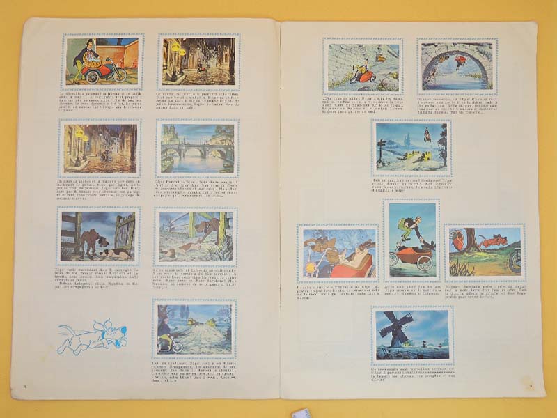 Les Aristochats - AGE Album 1971 Vignettes - Vintage & Complet