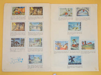 Les Aristochats - AGE Album 1971 Vignettes - Vintage & Complet