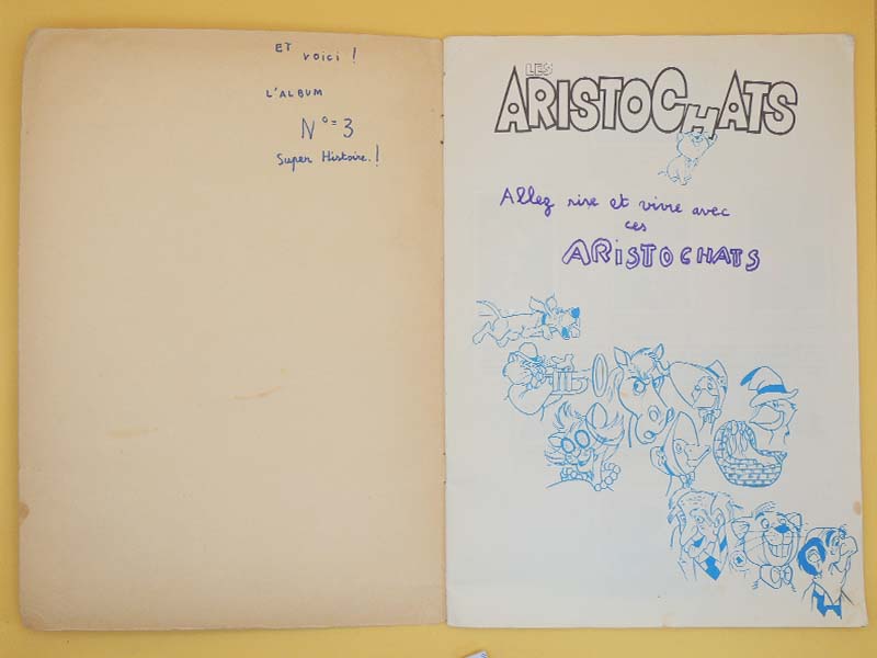 Les Aristochats - AGE Album 1971 Vignettes - Vintage & Complet