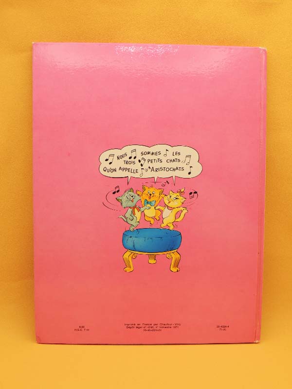 Les Aristochats - Walt Disney Bande Dessinée - Vintage 1971