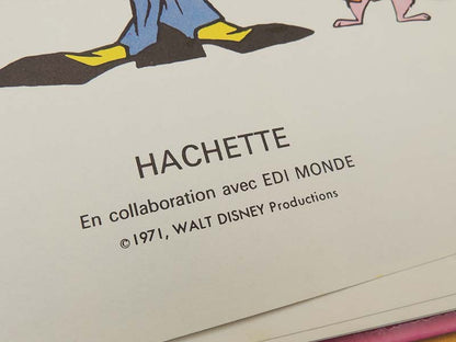 Les Aristochats - Walt Disney Bande Dessinée - Vintage 1971
