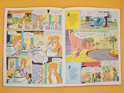 Les Aristochats - Walt Disney Bande Dessinée - Vintage 1971