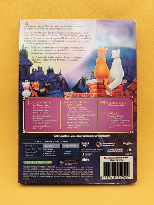 Les Aristochats - Walt Disney - DVD Film Animation 2008