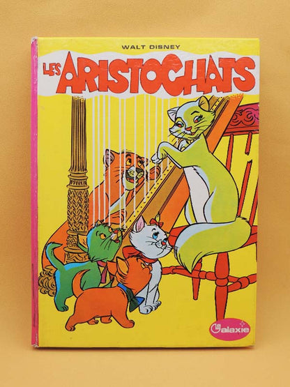 Les Aristochats - Walt Disney Livre Jeunesse Illustré - Vintage 1971