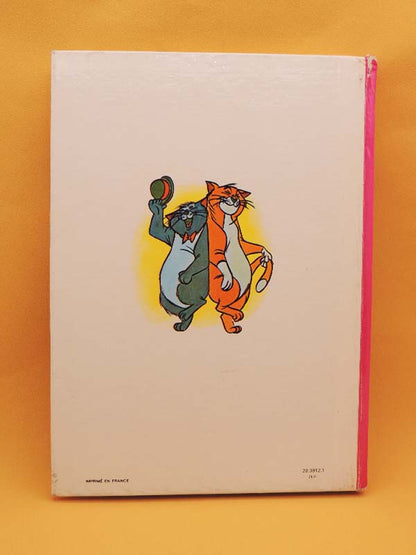 Les Aristochats - Walt Disney Livre Jeunesse Illustré - Vintage 1971