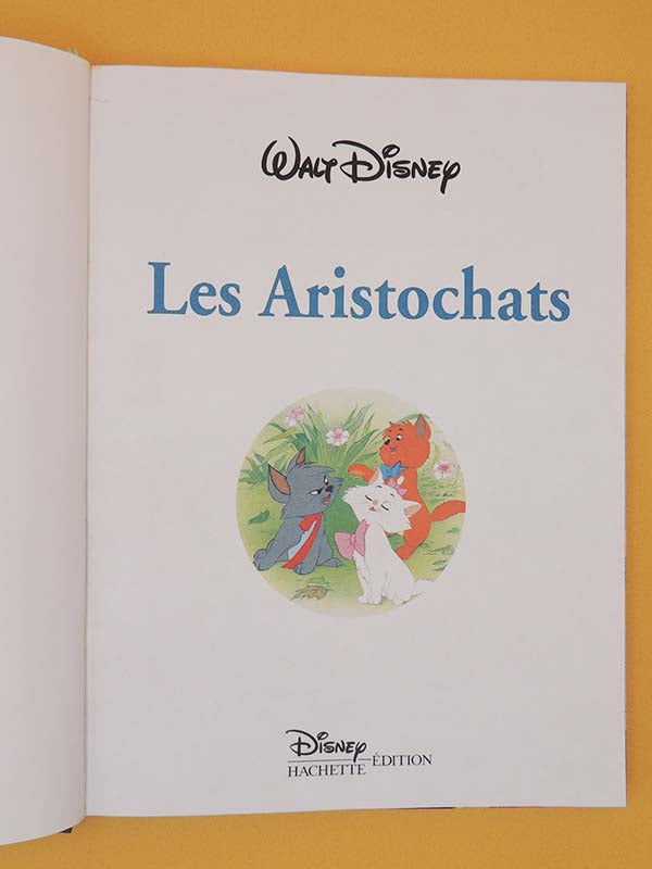 Les Aristochats - Walt Disney Livre Jeunesse Illustré 1995