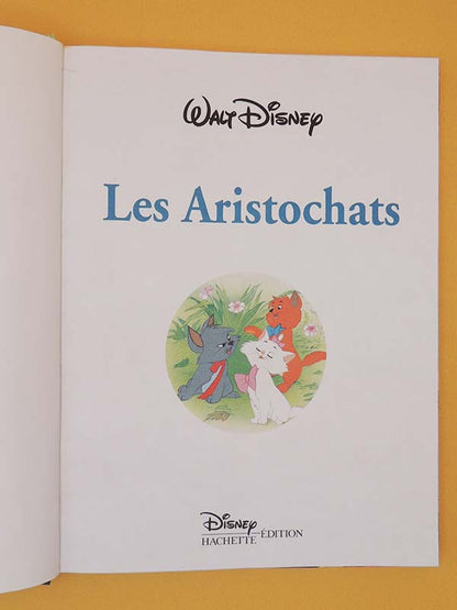 Les Aristochats - Walt Disney Livre Jeunesse Illustré 1995