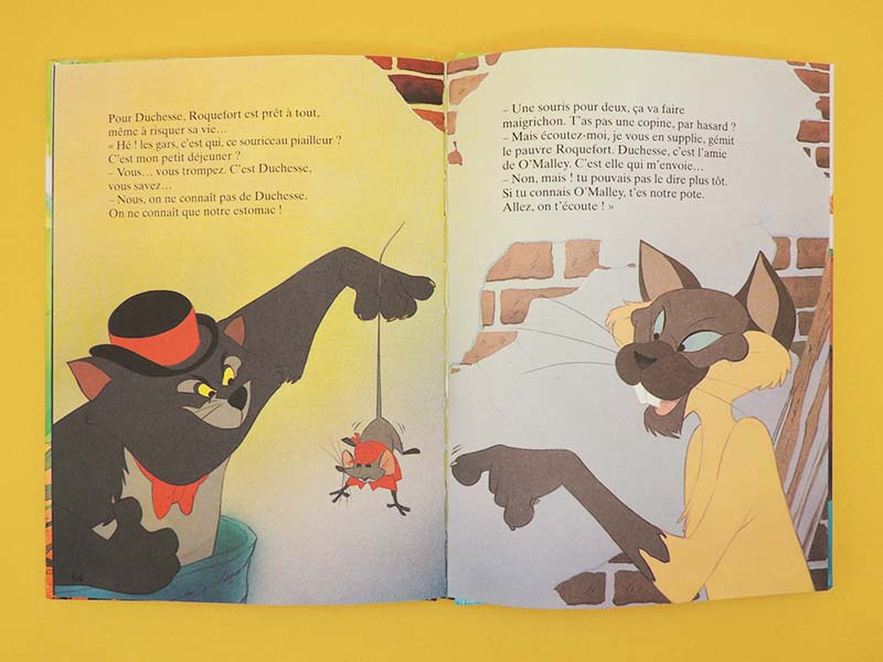 Les Aristochats - Walt Disney Livre Jeunesse Illustré 1995