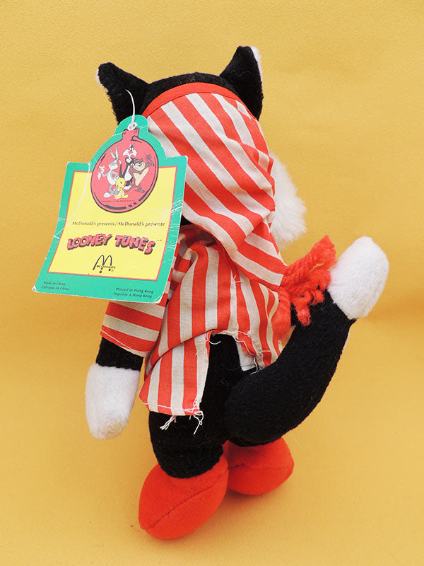 Sylvestre Le Chat - Peluche McDonalds - Vintage Noël 1992