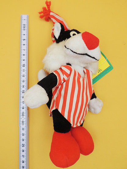 Sylvestre Le Chat - Peluche McDonalds - Vintage Noël 1992