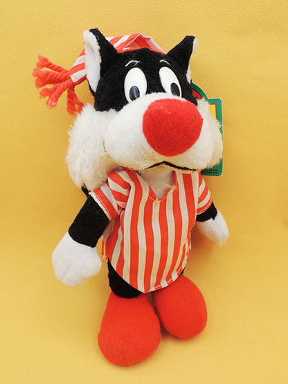 Sylvestre Le Chat - Peluche McDonalds - Vintage Noël 1992