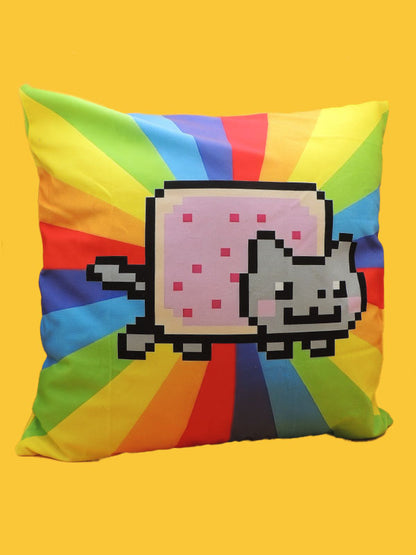 Nyan Cat Arc En Ciel - Housse de Coussin 45x45cm