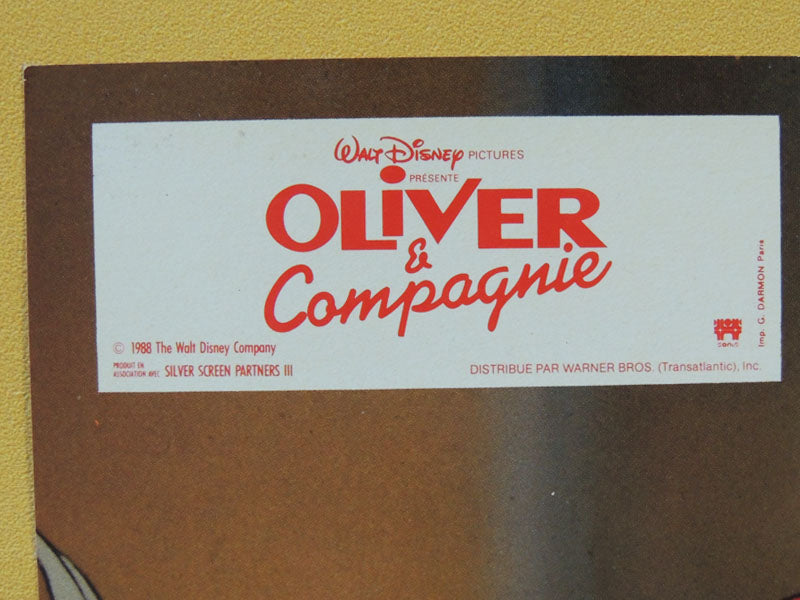 Oliver & Compagnie - N°03 - Photo d'Exploitation Vintage 1988