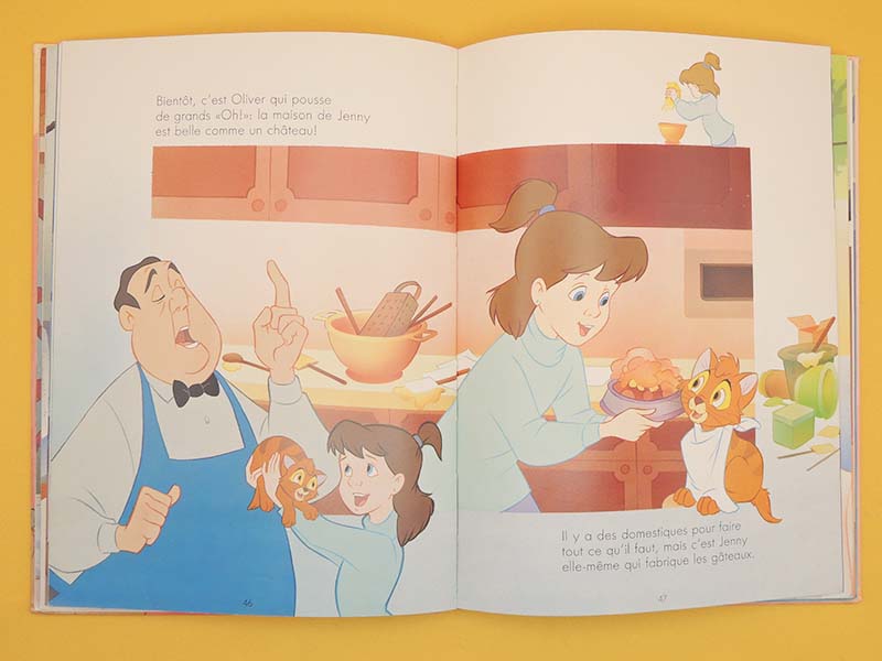 Oliver & Compagnie - Walt Disney Livre Jeunesse Illustré 1990