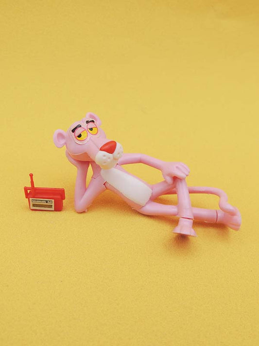 KINDER Surprise - Panthère Rose 1989 - N°07 Relax Figurine Montable Vintage