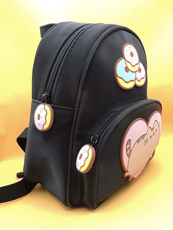 Pusheen - Sac A Dos Noir Donuts - Polyester