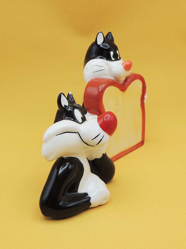 Salière et Poivrière Sylvestre - Tête de Chat Vintage - Warner Bros