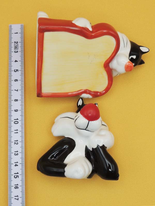 Salière et Poivrière Sylvestre - Tête de Chat Vintage - Warner Bros