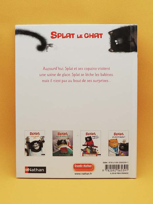 Splat Le Chat Adore La Glace - Rob Scotton Livre Jeunesse