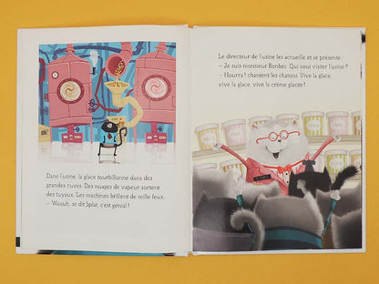 Splat Le Chat Adore La Glace - Rob Scotton Livre Jeunesse