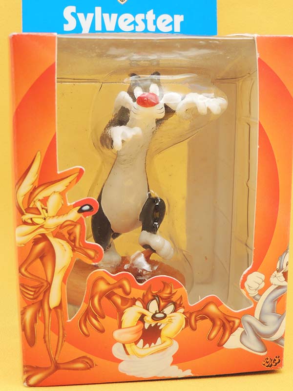 Sylvestre Le Chat - Figurine Vintage 1998 Résine 9cm - Looney Tunes
