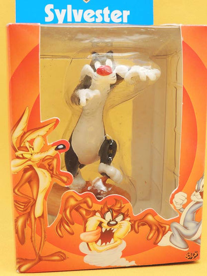 Sylvestre Le Chat - Figurine Vintage 1998 Résine 9cm - Looney Tunes