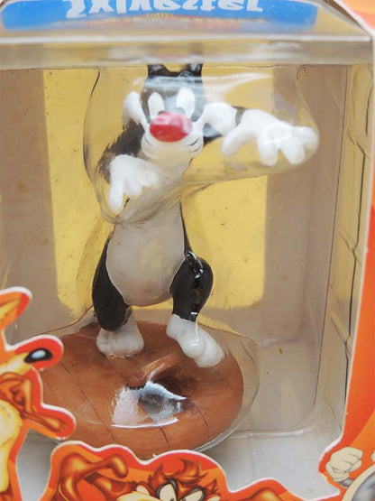 Sylvestre Le Chat - Figurine Vintage 1998 Résine 9cm - Looney Tunes