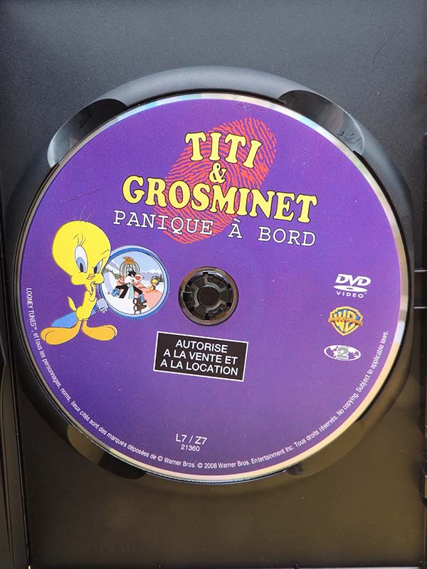 Titi & Grosminet Panique à Bord - DVD - Film Animation 2008