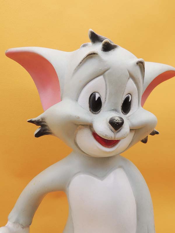 Tom & Jerry - Pouet Chat - Jouet Ledra Vinyle Vintage 60's