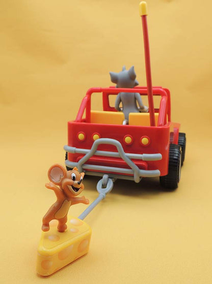 Tom & Jerry - Jeep Rouge Télécommandée LANSAY