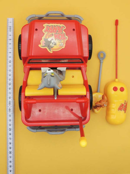 Tom & Jerry - Jeep Rouge Télécommandée LANSAY