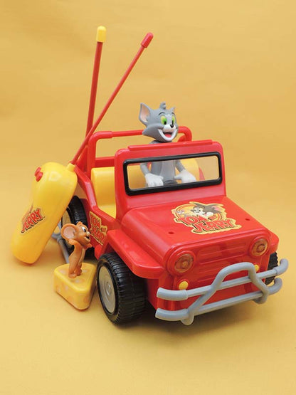 Tom & Jerry - Jeep Rouge Télécommandée LANSAY