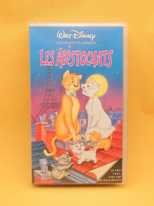 Les Aristochats VHS K7 Cassette Vidéo - Walt Disney Home Vidéo