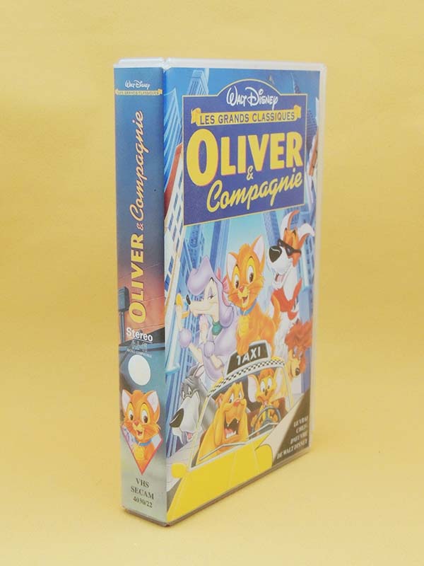 Oliver & Compagnie VHS K7 Cassette Vidéo - Walt Disney Home Vidéo