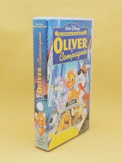 Oliver & Compagnie VHS K7 Cassette Vidéo - Walt Disney Home Vidéo