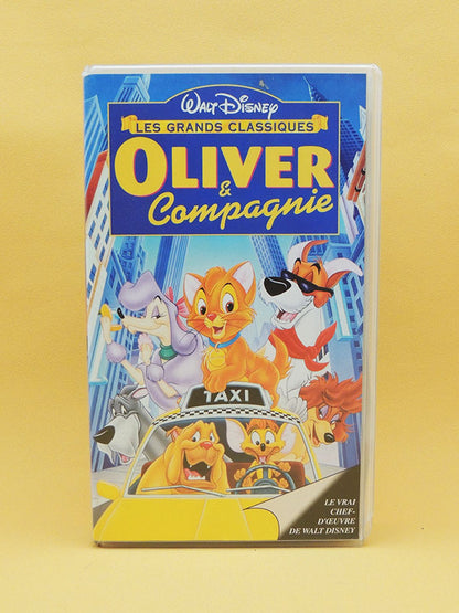 Oliver & Compagnie VHS K7 Cassette Vidéo - Walt Disney Home Vidéo