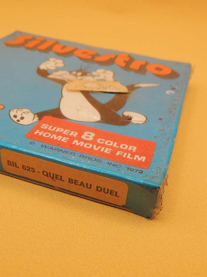 Titi & Grosminet Quel Beau Duel - Looney Tunes Film Super 8 N&B