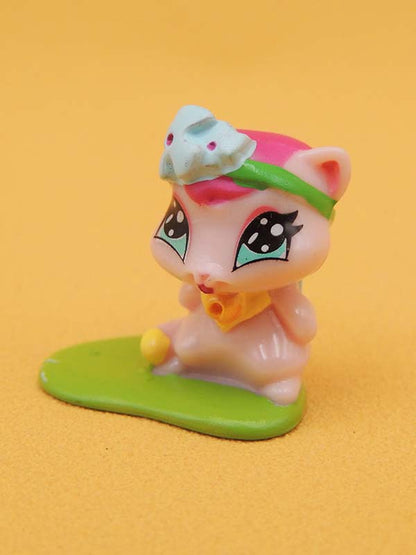Winx Club - Coco Lucky Cat Figurine Chat - Kinder Vintage 2010